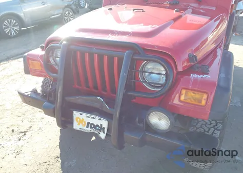 2000 Jeep Wrangler Sport из США, поврежденный, VIN 1J4FA49S3YP772878
